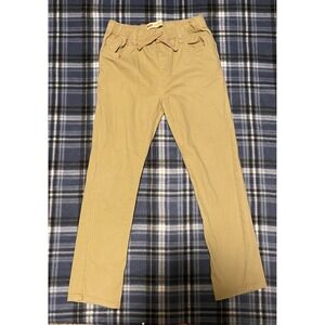 Levis Pull On Pants Womens 16 Reg 28x30 Khaki Chino Straight Leg G819-X3C